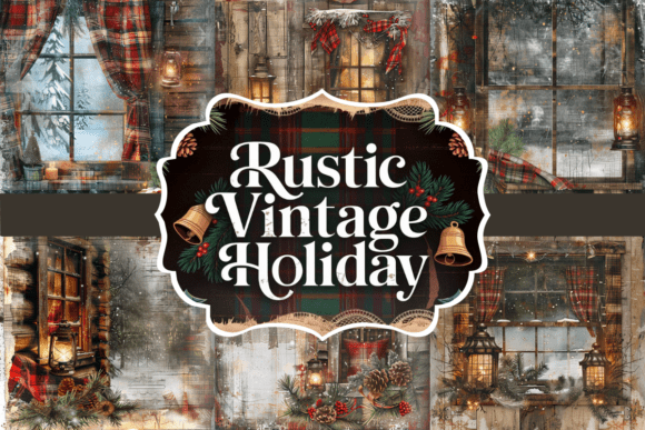 Download Rustic Vintage Holiday Junk Journal - Holiday Collection