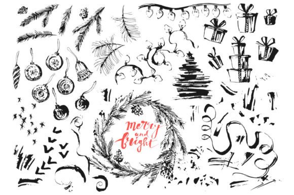 Download Winter Holiday Decor Set - Holiday Collection