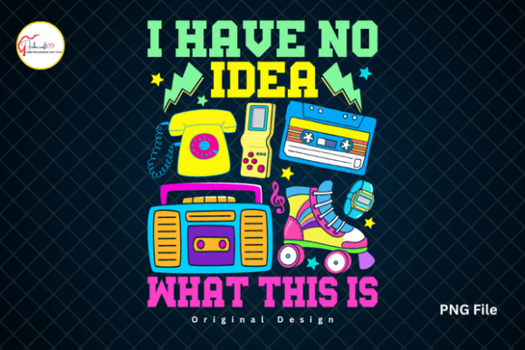 Download I Have No Idea Vintage 80s Cassette PNG - 80s Collection