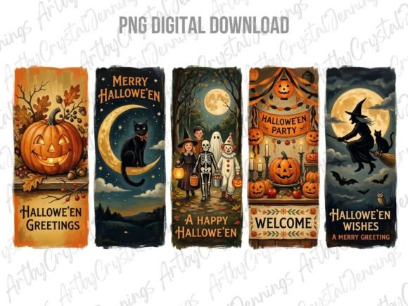 Download Vintage Holiday Halloween Magic PNG - Holiday Collection