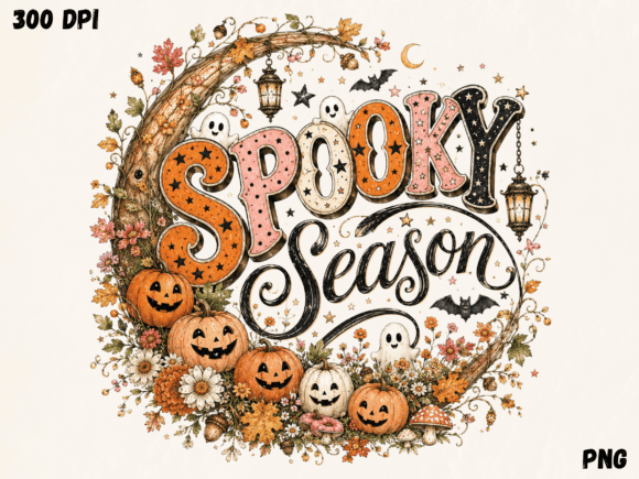 Download Spooky Season Pumpkin Typography PNG, Ha - Pumpkin Collection