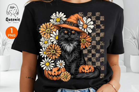 Download Vintage Halloween Black Cat Pumpkin Fall - Pumpkin Collection