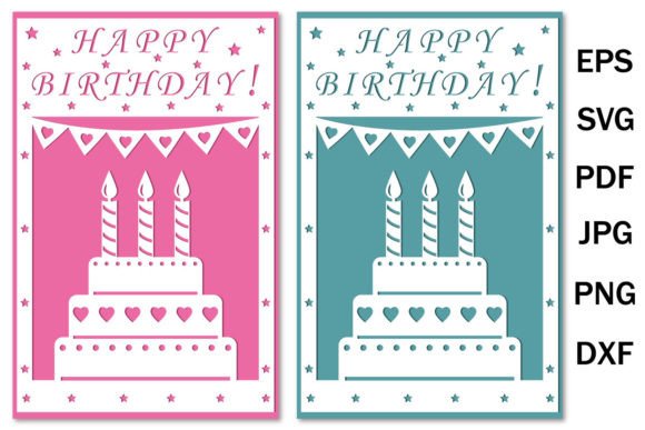 Download Papercut Holiday Greeting Card Template - Holiday Collection